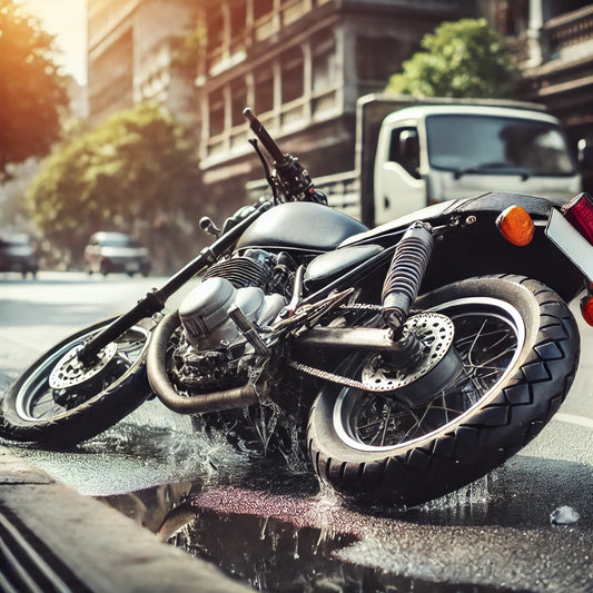 Accident a moto