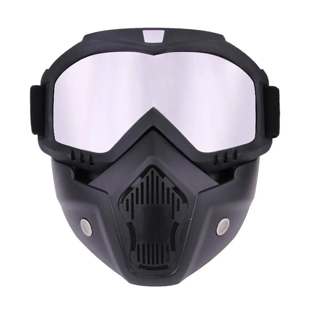 Masque moto anti-buée