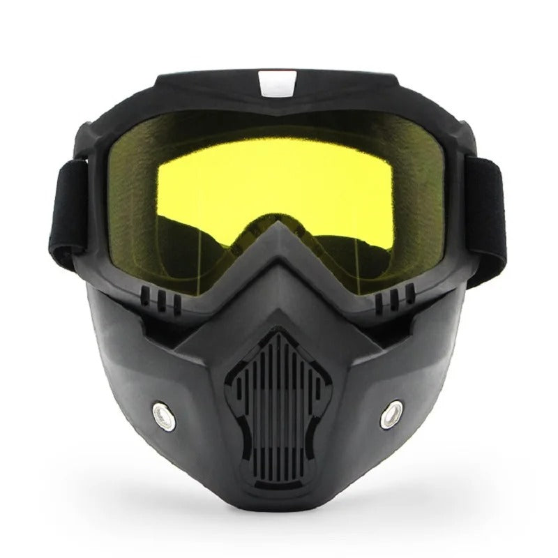 Masque moto anti-buée