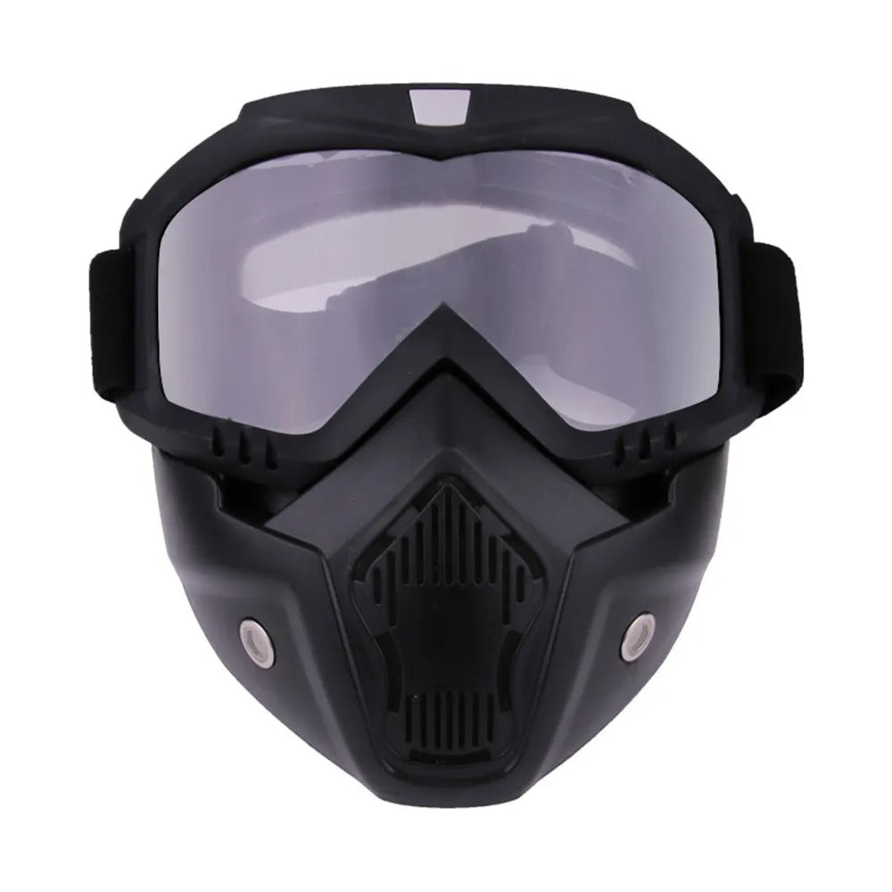 Masque moto anti-buée