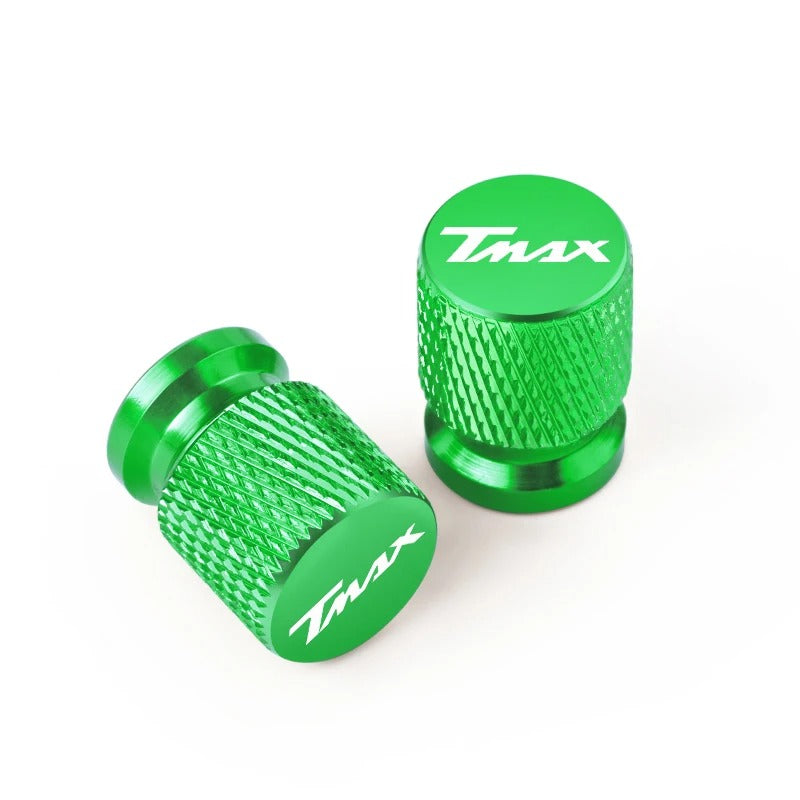 Bouchon valve TMAX vert aluminium