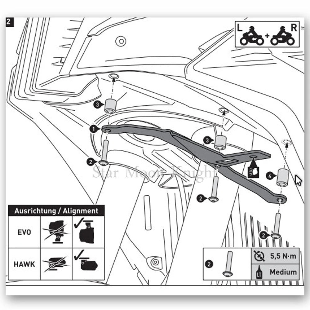Feux additionnels KTM 1090 ADV