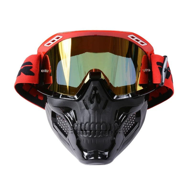 Lunette masque moto