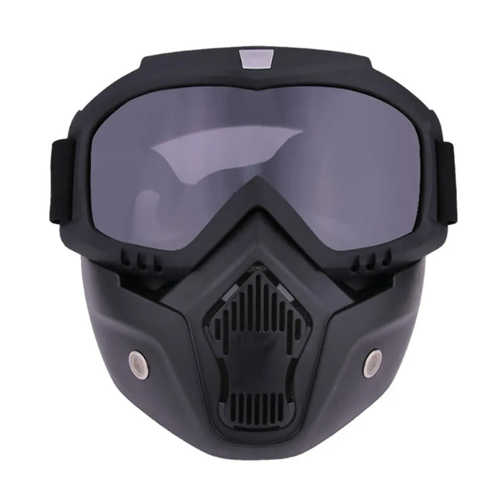 Masque moto anti-buée