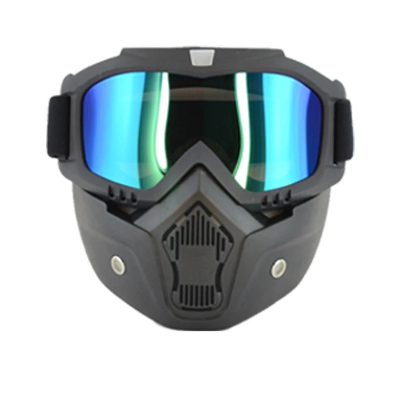 Masque moto anti-buée