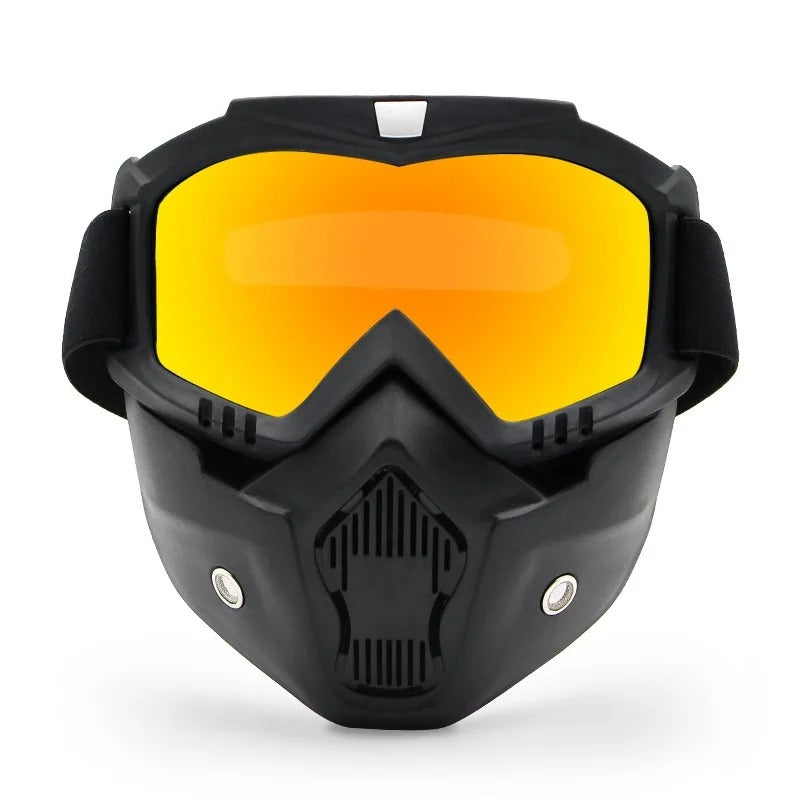 Masque moto anti-buée
