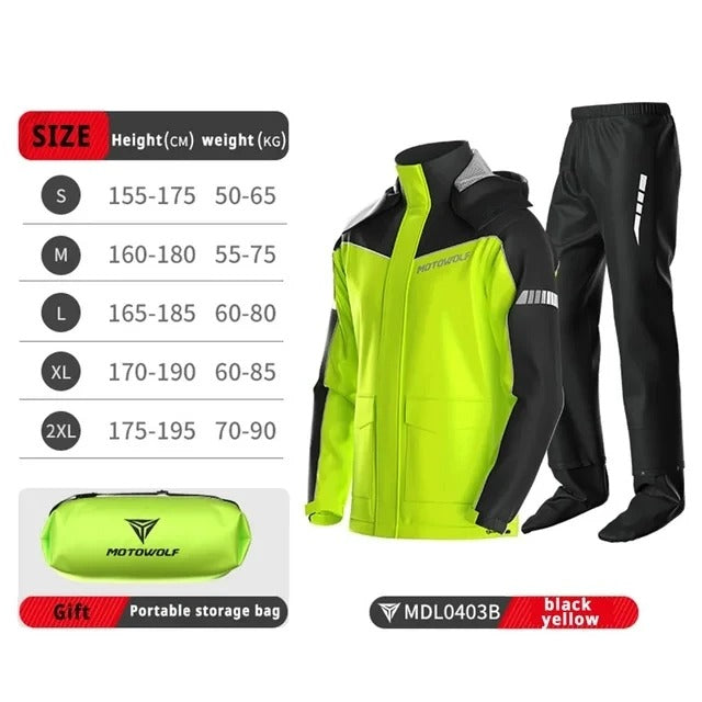 Veste moto waterproof