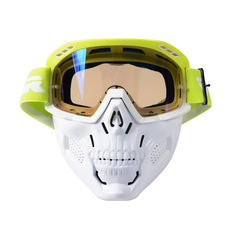 Lunette masque moto