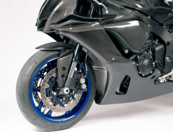 Garde boue avant Yamaha YZF-R7 en carbone