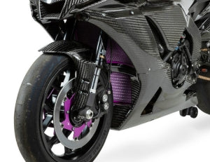 Garde boue avant YZF-R1 en carbone