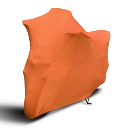 Housse moto orange