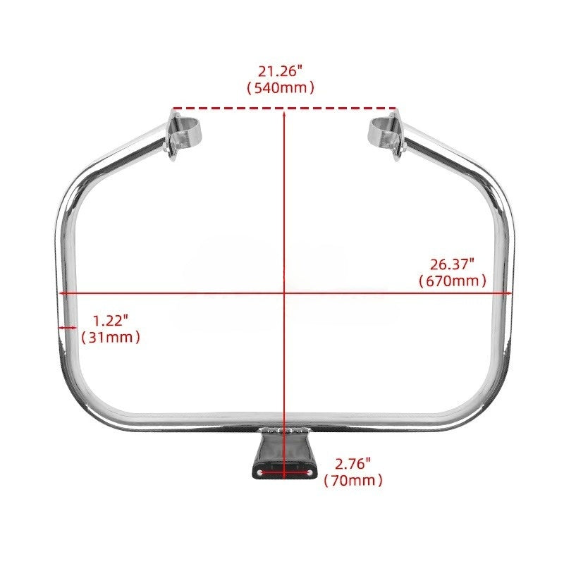 Crash bar Dragstar 1100