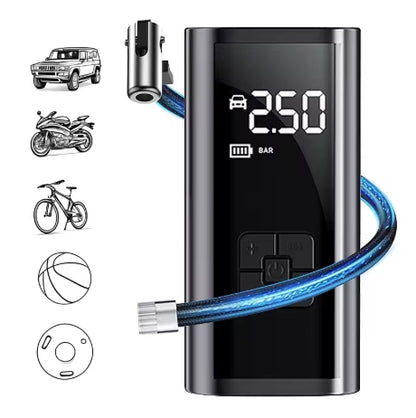 Gonfleur portable moto