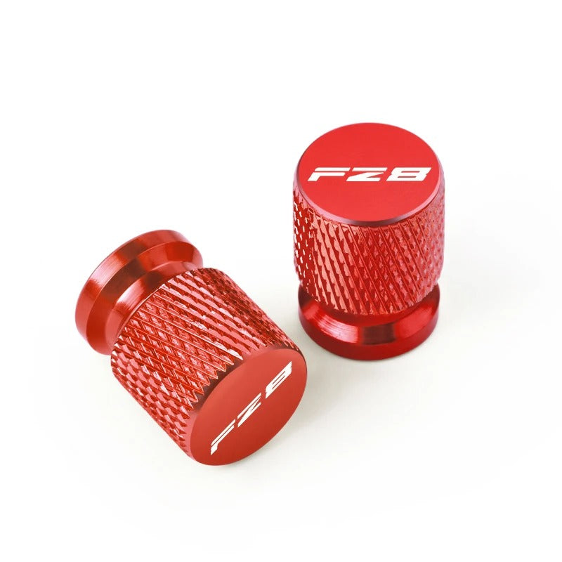 Bouchon valve FZ8 Aluminium Rouge
