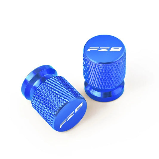 Bouchon valve FZ8 Aluminium Bleu