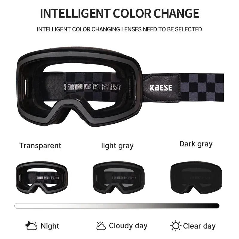 Lunette moto photochromique