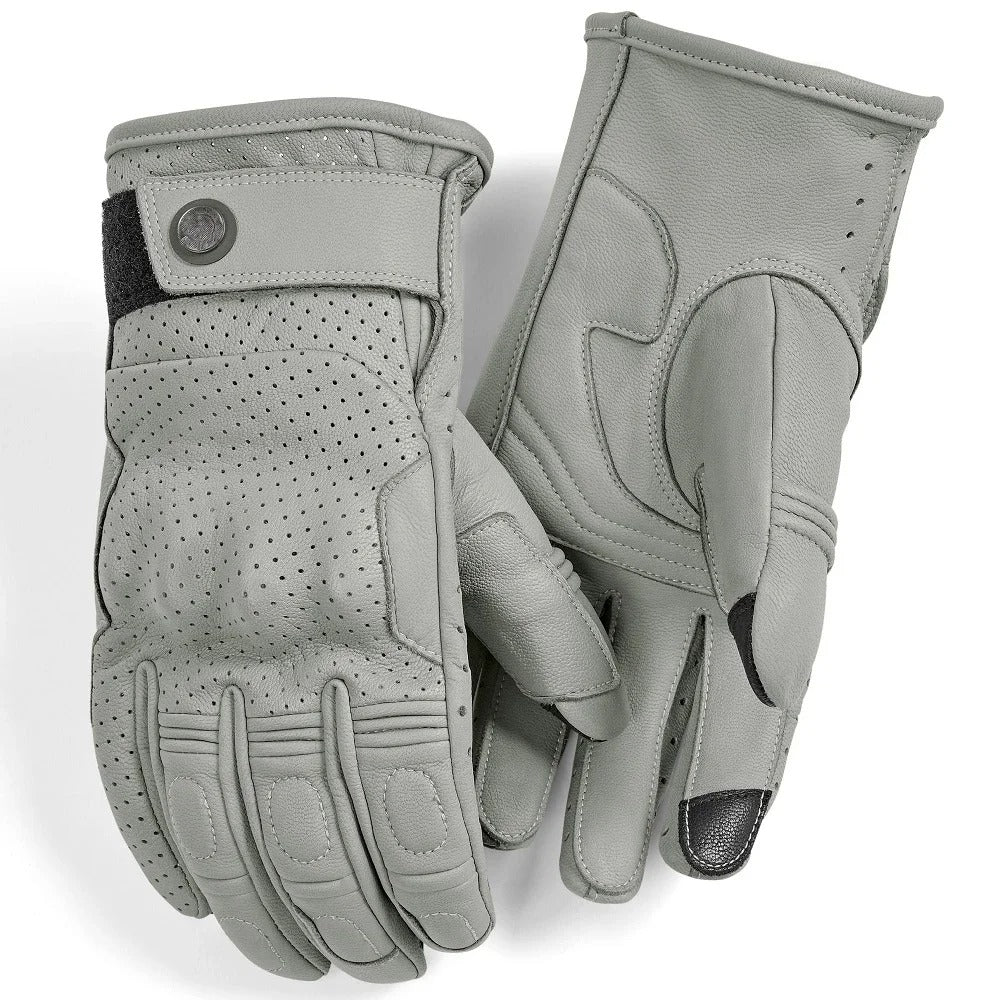 Gant moto été gris