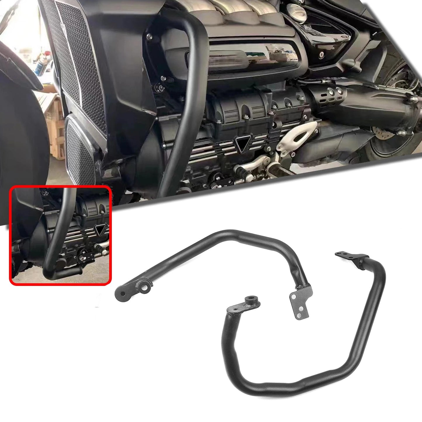 Crash bar Triumph Rocket 3