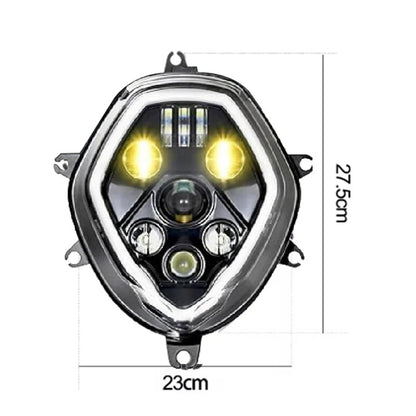 Phare avant LED V-Strom 650 Suzuki
