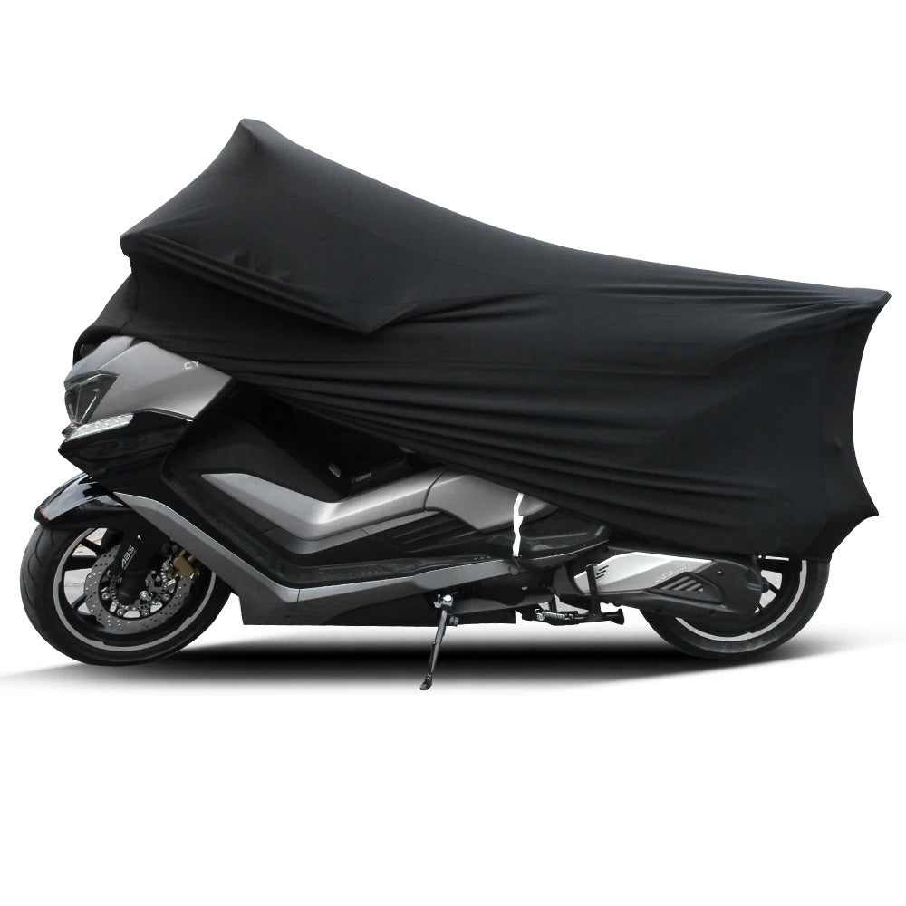 Housse moto extensible
