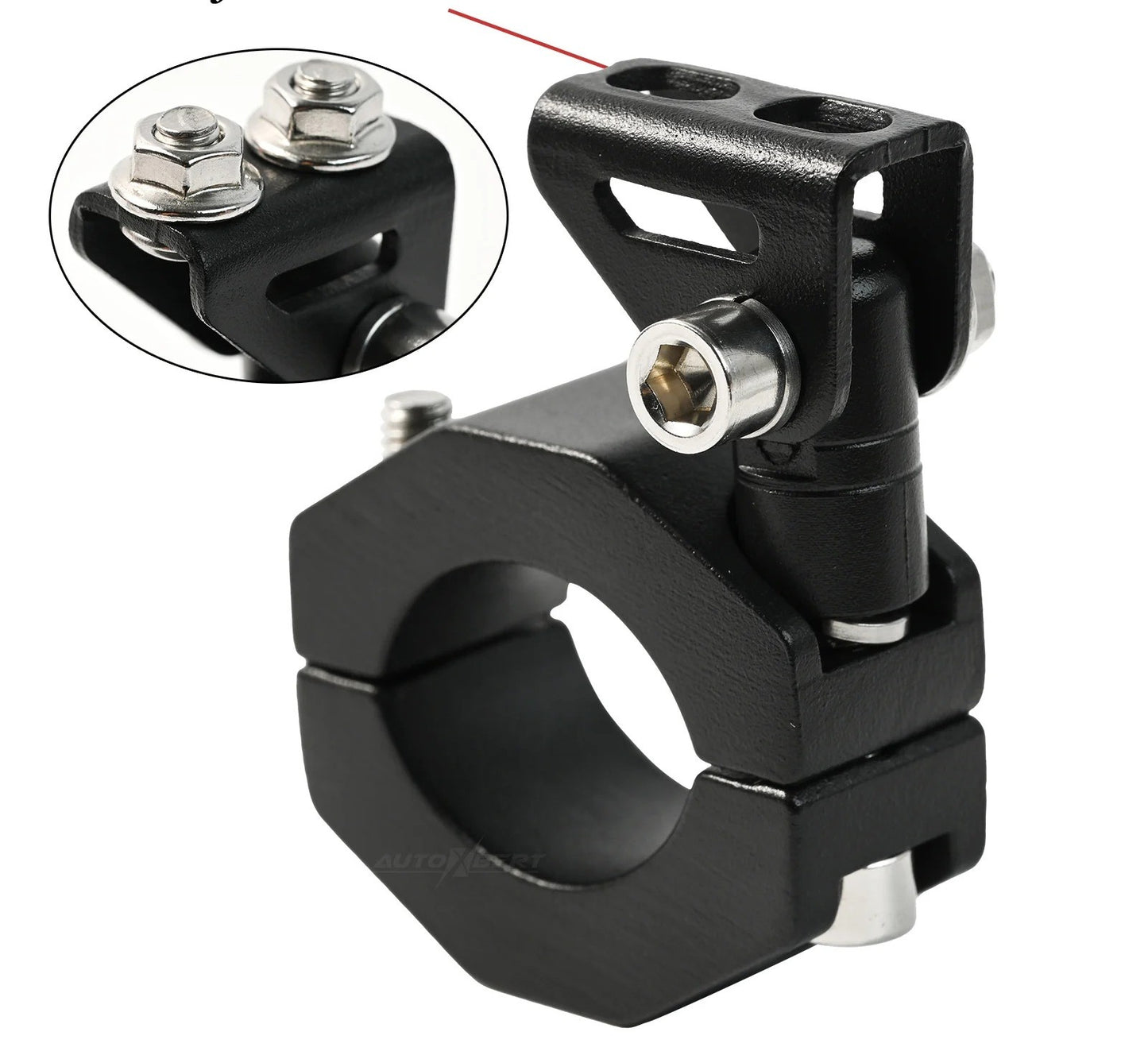 Support feu additionnel moto