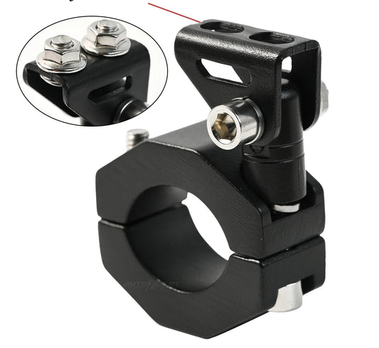 Support feu additionnel moto