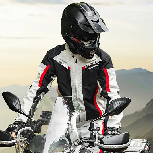 Veste moto imperméable homme