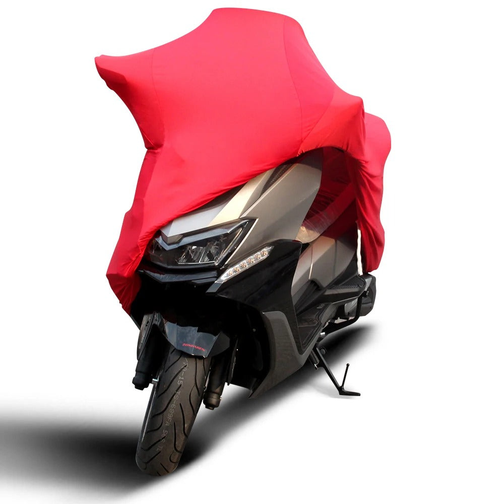 Housse moto rouge