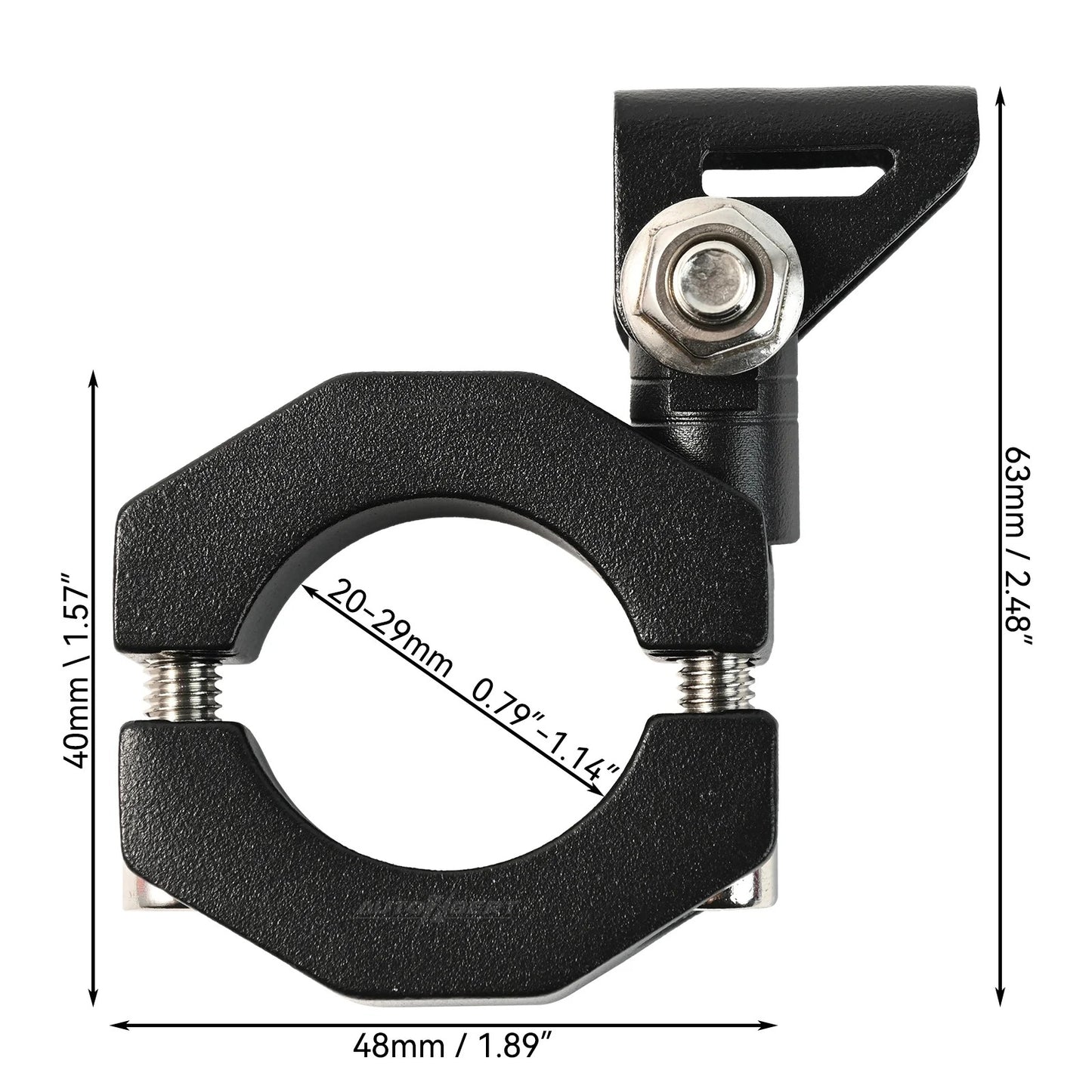 Support feu additionnel moto