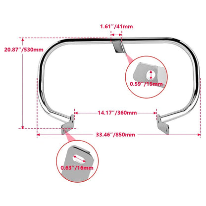 Crash bar V-Star 950