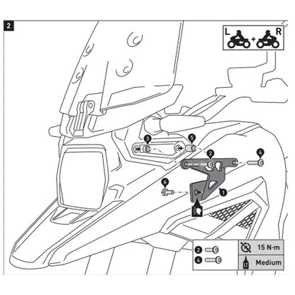 Feux additionnels Suzuki V-Strom 1050