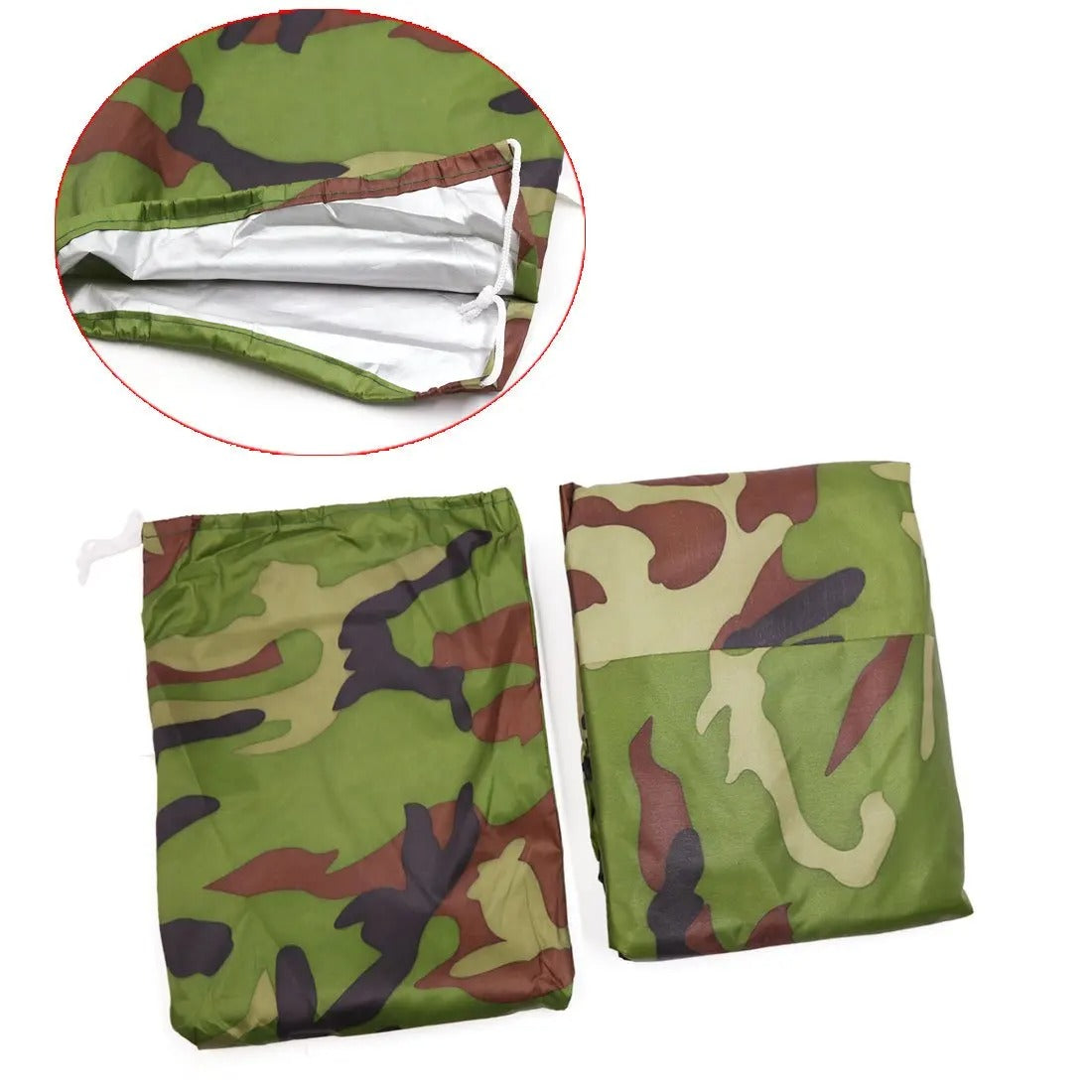 Housse moto camouflage