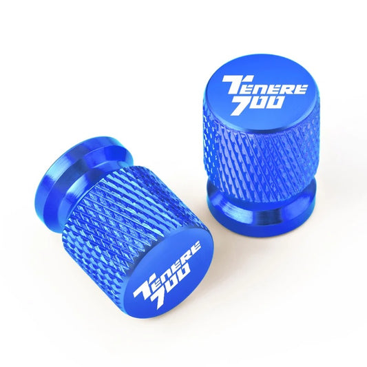 Bouchon valve Ténéré 700 bleu