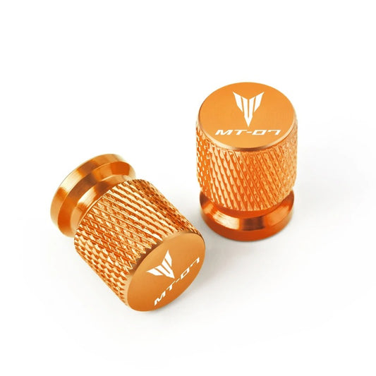 Bouchon valve MT-07 Aluminium Orange
