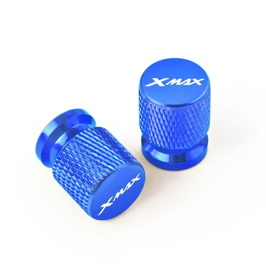 Bouchon valve XMAX Aluminium Bleu