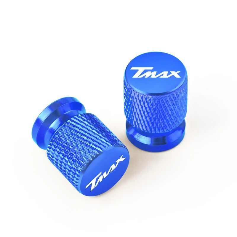 Bouchon valve TMAX bleu aluminium