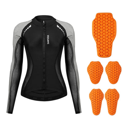 Veste moto légère femme